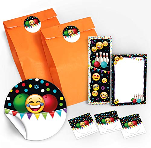 JuNa-Experten 12 Lesezeichen + 12 Mini-Blöcke + 12 Aufkleber + 12 Geschenktüten/orange Mitgebsel Bowling Kindergeburtstag Mädchen Jungen Gastgeschenke JuNa-Experten 12 Lesezeichen + 12 Mini-Blöcke + 12 Aufkleber + 12 Geschenktüten/orange Mitgebsel Bowling Kindergeburtstag Mädchen Jungen Gastgeschenke von JuNa-Experten
