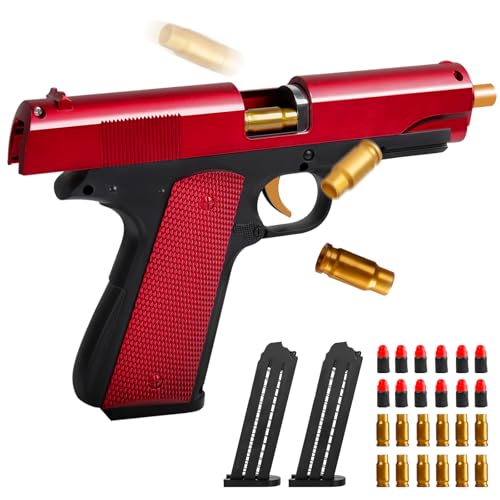 JuanKidbo Spielzeug Pistole für Kinder, Spielzeug-Schaumstoff-Blaster mit 60 Weiche Kugeln und 2 Magazine, Spielzeugpistolen für Jungen Mädchen ab 6 7 8 9 10 Jahren JuanKidbo Spielzeug Pistole für Kinder, Spielzeug-Schaumstoff-Blaster mit 60 Weiche Kugeln und 2 Magazine, Spielzeugpistolen für Jungen Mädchen ab 6 7 8 9 10 Jahren von JuanKidbo