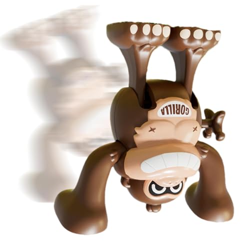 Gorilla Wind Up Toys, Wind Up Toys for Kids, Cartoon Gorilla Kids Toy, Cute Animal Wind Up Toys, 360° Flipping Gorilla Toy, 3.94x1.57x3.94 Inches Cartoon Animal Wind Up Toys for Children Playtime Gorilla Wind Up Toys, Wind Up Toys for Kids, Cartoon Gorilla Kids Toy, Cute Animal Wind Up Toys, 360° Flipping Gorilla Toy, 3.94x1.57x3.94 Inches Cartoon Animal Wind Up Toys for Children Playtime von Jubepk