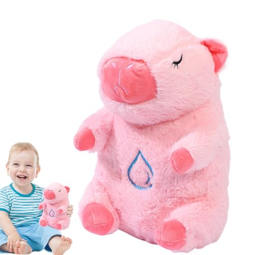 Jubepk Atming Capybara, Capybara atming gefüllte Tier - Herzschlag beruhigend schlafende Kuschel Capybara | Sleep Soher Plush Toy beruhigendem Licht und Musik zum Geburtstag Ostern Weihnachten Jubepk Atming Capybara, Capybara atming gefüllte Tier - Herzschlag beruhigend schlafende Kuschel Capybara | Sleep Soher Plush Toy beruhigendem Licht und Musik zum Geburtstag Ostern Weihnachten von Jubepk