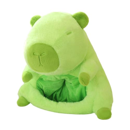Jubepk Cute Capybara Headwear, Soft Plush Capybara Head Cover, Cartoon Animal Masque Hat, Cozy Stuffed Cap, 14.96x13.78 inches Ideal for Christmas Party, Cosplay and Costume Accessory Jubepk Cute Capybara Headwear, Soft Plush Capybara Head Cover, Cartoon Animal Masque Hat, Cozy Stuffed Cap, 14.96x13.78 inches Ideal for Christmas Party, Cosplay and Costume Accessory von Jubepk