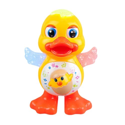 Jubepk Dancing Duck, Interactive Musical Duck, Learning Development Toy, Musical Toy for Preschoolers, Flapping Light Up Duck, Easter Basket Stuffers, Dancing Toy for Kids, Interactive Duck Toys Jubepk Dancing Duck, Interactive Musical Duck, Learning Development Toy, Musical Toy for Preschoolers, Flapping Light Up Duck, Easter Basket Stuffers, Dancing Toy for Kids, Interactive Duck Toys von Jubepk