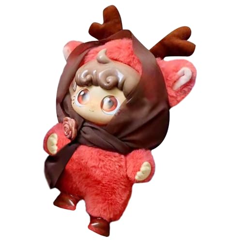 Jubepk Soft Animal Toys, Cartoon Collectible Pillow, Cute Plush Companion, Stuffed Soothing Texture, Huggable Lightweight Build, Perfect for Bed Sofa Table Display and Kids' Comfort Playtime von Jubepk