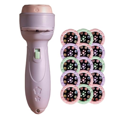 Jubepk Taschenlampenprojektor, Taschenlampenprojektor Für Kinder, Feinmotorikspielzeug, Kinderprojektorspielzeug, Diaprojektor-Taschenlampe Mit 15 Bildern, Schlafgeschichtenprojektor, Pädagogisches Jubepk Taschenlampenprojektor, Taschenlampenprojektor Für Kinder, Feinmotorikspielzeug, Kinderprojektorspielzeug, Diaprojektor-Taschenlampe Mit 15 Bildern, Schlafgeschichtenprojektor, Pädagogisches von Jubepk