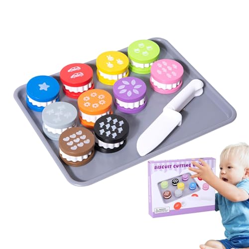 Kids Toys, Cookie Playing Set, Cutting Toy, Pretend Cookie Toys, Baking Toy Set, Pretend Baking and Interactive Wooden Cookie Playing Set for Kids Aged 2 and Up, Good Presents and Gift Kids Toys, Cookie Playing Set, Cutting Toy, Pretend Cookie Toys, Baking Toy Set, Pretend Baking and Interactive Wooden Cookie Playing Set for Kids Aged 2 and Up, Good Presents and Gift von Jubepk