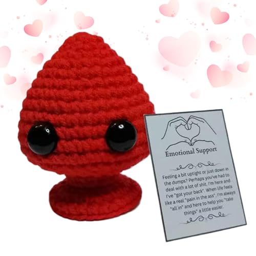 Plüschpuppe Emotionale Unterstützung, Inspirierende Häkelpuppe Emotionale Unterstützung Puppe, Zuhause Emotionale Unterstützung Plüschpuppe, Häkeln Emotionale Unterstützung Puppe für Entspannung, Plüschpuppe Emotionale Unterstützung, Inspirierende Häkelpuppe Emotionale Unterstützung Puppe, Zuhause Emotionale Unterstützung Plüschpuppe, Häkeln Emotionale Unterstützung Puppe für Entspannung, von Jubepk