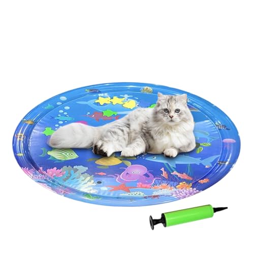 Water Mat for Babies, Foldable Interactive Cooling Pad, Washable Play Mat for and Pets, Water-Filled Splash, for Indoor, Puppy, Cat, Pet, Travel, Garden Water Mat for Babies, Foldable Interactive Cooling Pad, Washable Play Mat for and Pets, Water-Filled Splash, for Indoor, Puppy, Cat, Pet, Travel, Garden von Jubepk