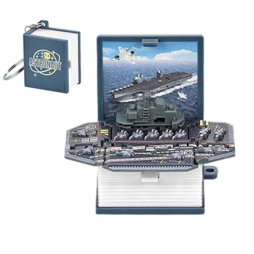 3D-Schlüsselanhänger Popup Book – Spielzeug für Rucksack, Fidget Keychain, Fidget, niedlicher Spieler für Autoschlüssel, 3D, für Frauen, Männer, von Jubilofex