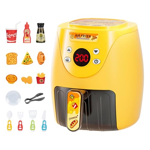 Air Fryer for Kids – Toy Grill, Play Stove | Musik-Küchenmaschine, kreatives Zahnrad-Set für Mädchen, , Lernspielzeug mit Lebensmittelzubehör zum Lernen Air Fryer for Kids – Toy Grill, Play Stove | Musik-Küchenmaschine, kreatives Zahnrad-Set für Mädchen, , Lernspielzeug mit Lebensmittelzubehör zum Lernen von Jubilofex