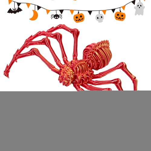 Jubilofex 3D-gedrucktes Spinnen-Fidget, 3D-gedruckte Gelenkspinne | 3D-gedruckte Spinnenspielzeuge mit beweglichen Gelenken - Mystery Spider 3D-bewegliche Spinne für Erwachsene, Schreibtischspielzeug Jubilofex 3D-gedrucktes Spinnen-Fidget, 3D-gedruckte Gelenkspinne | 3D-gedruckte Spinnenspielzeuge mit beweglichen Gelenken - Mystery Spider 3D-bewegliche Spinne für Erwachsene, Schreibtischspielzeug von Jubilofex