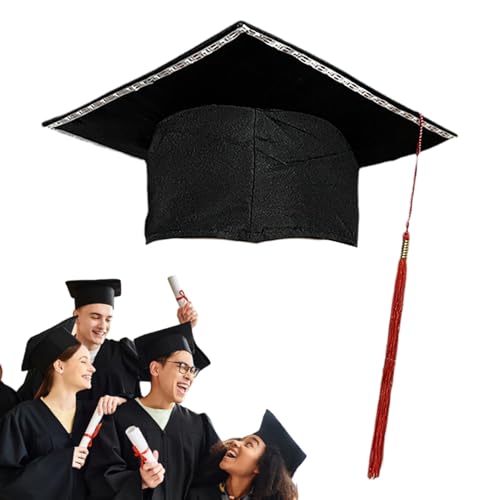 Jubilofex Bachelor Abschlusshut,LED-Hut Für Erwachsene Mit Thermotransfer-Design - Kopfschmuck Mit Quasten, Partydekoration, Abschlussfeier Zubehör Für Mottoparty, Schule, Uni, Abitur & Zeremonie Jubilofex Bachelor Abschlusshut,LED-Hut Für Erwachsene Mit Thermotransfer-Design - Kopfschmuck Mit Quasten, Partydekoration, Abschlussfeier Zubehör Für Mottoparty, Schule, Uni, Abitur & Zeremonie von Jubilofex