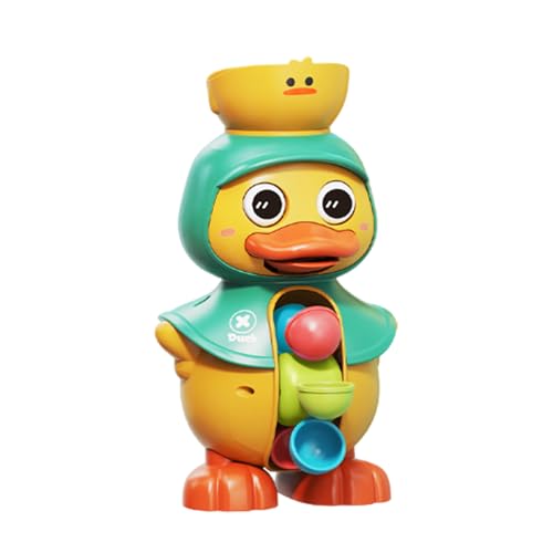 Jubilofex Badespielzeug für Kinder, Enten-Modell für Kleinkinder, mit drehbarem Wasserrad, realistisches Duschwasserspielzeug für Mädchen Jubilofex Badespielzeug für Kinder, Enten-Modell für Kleinkinder, mit drehbarem Wasserrad, realistisches Duschwasserspielzeug für Mädchen von Jubilofex