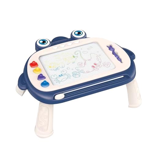 Jubilofex Doodle Board für Kinder, magnetisches Graffiti-Schreibbrett mit 4 Farben, Verbesserung der Feinmotorik Kinder Kritzeln mit Beinen für 1-3 Jahre alte Mädchen von Jubilofex
