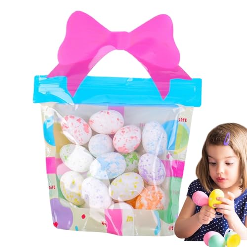 Jubilofex Easter Foam Eggs - gefleckte Ostereier | Dekoration für kleine gefleckte Eier 18X | Festivalfeier bietet farbenfrohe Eier zum Befüllen der Körbe Jubilofex Easter Foam Eggs - gefleckte Ostereier | Dekoration für kleine gefleckte Eier 18X | Festivalfeier bietet farbenfrohe Eier zum Befüllen der Körbe von Jubilofex