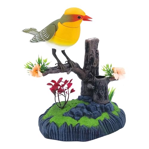 Jubilofex Elektronischer Haustiervogel - süßer Chirp Stifthalter - Dekorative realistische Haustiervogel für Schulkinder Schlafzimmer Wohnzimmer Küche Erwachsene Geburtstag Ostern Jubilofex Elektronischer Haustiervogel - süßer Chirp Stifthalter - Dekorative realistische Haustiervogel für Schulkinder Schlafzimmer Wohnzimmer Küche Erwachsene Geburtstag Ostern von Jubilofex