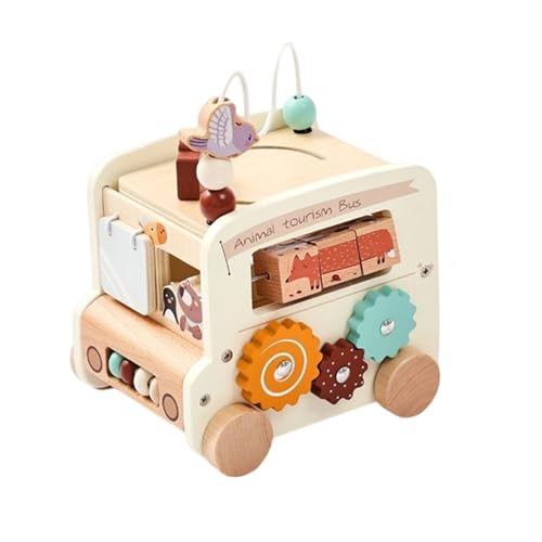 Jubilofex Kinder Lernen Spielzeug - 5 -in -1 Bildungsspielzeug - Xylophon -Puzzle -Spiele für frühe Bildung Kinder Kindergärten Holiday School Klassenzimmer Kognitive Entwicklung von Jubilofex