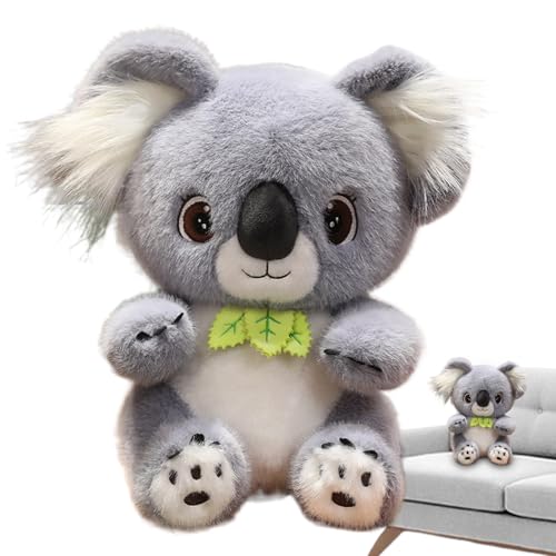 Jubilofex Koala Spielzeug, Soft Doll Toys | Sammlerplüsch -Huggable -Puppen für Mädchen Reisen Autositz Schlafzimmer Wohnzimmer Kindergarten Klassenzimmer Spielzimmer von Jubilofex