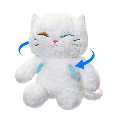 Jubilofex Plüschtiere für Katzen, Plüschtier Katze | Drehbarer Kopf gefüllte Katze | Plüschtier für lebhafte rotierende Plüschtiere für Sofa, Bett, Sofa, Zuhause, von Jubilofex