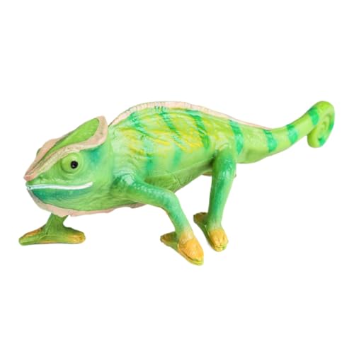 Jubilofex Reptilienspielzeug, Chamäleon-Tier, realistische Chamäleon-Figur, permanenter Farbwechsel, multifunktionale Tierfiguren, Dekoration für Thanksgiving, Weihnachten von Jubilofex