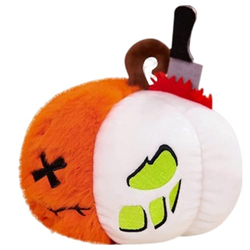 Jubilofex Spielzeug mit Totenkopf-Skulls, niedlich, Halloween – Bat Ghost Ghost | S aus weichem Plüsch für Nachttisch, Sofa, Autoinnenraum, gruselige Herbstkonfiguration, Ornamente von Jubilofex