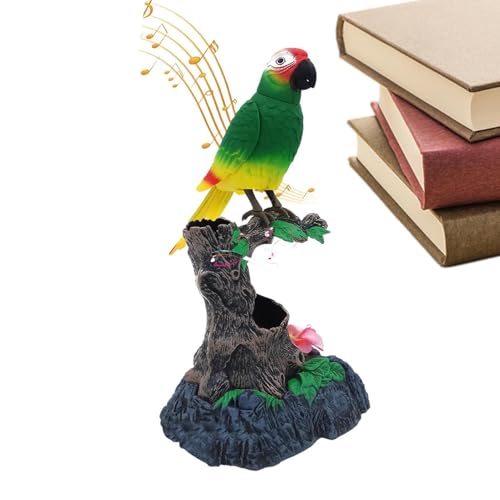 Jubilofex Sprechender, realistischer Gesang und zwitscherner - Sound aktiviertes Sittich wiederholt, was Sie auf einem Baumzweige und einem Raumgarten Sagen Jubilofex Sprechender, realistischer Gesang und zwitscherner - Sound aktiviertes Sittich wiederholt, was Sie auf einem Baumzweige und einem Raumgarten Sagen von Jubilofex