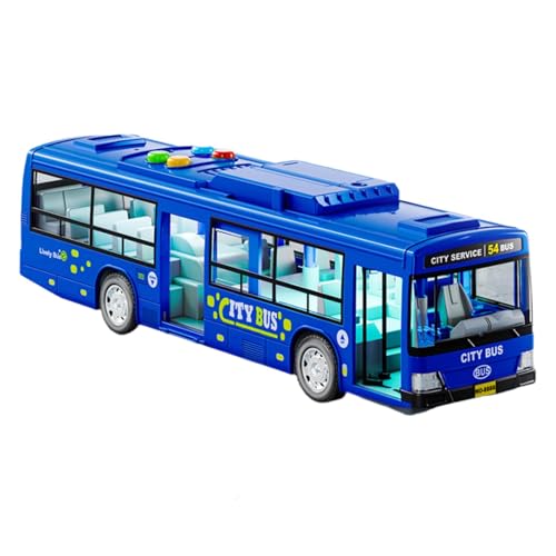 Jubilofex Stadtbusspielzeug - großes Busspielzeug für Rollenspiele, Elektrobusspielzeug, batteriebetriebene Spielzeugfahrzeug mit Musik und leichten, offenbaren Türen für die Feiertagsparty Jubilofex Stadtbusspielzeug - großes Busspielzeug für Rollenspiele, Elektrobusspielzeug, batteriebetriebene Spielzeugfahrzeug mit Musik und leichten, offenbaren Türen für die Feiertagsparty von Jubilofex