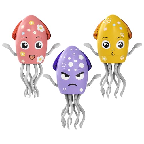 Jubilofex Tanzspielzeug - Musikalischer Tintenfisch, leuchtender Freund | Interaktive Bewegung Spiel Play Pal für Kleinkinder Vorschuljungen Mädchen mit Soundeffekt Jubilofex Tanzspielzeug - Musikalischer Tintenfisch, leuchtender Freund | Interaktive Bewegung Spiel Play Pal für Kleinkinder Vorschuljungen Mädchen mit Soundeffekt von Jubilofex