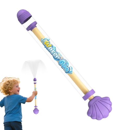Jubilofex Wasserspistole,Muschelförmiger Sommer-Wasserspritzer | Ausziehbarer Großvolumen Spritzspielzeug Für Pool Sommer Garten Strandaktivitäten von Jubilofex