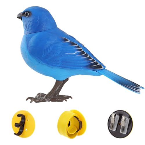 Künstliche Vogelspielzeug – künstliches Vogelspielzeug | Elektrisches Vogelspielzeug realistisches Tier, Dekoration für den Außenbereich, Kontrolle von Licht und Stimme, Baumschmuck, Dekoration für Künstliche Vogelspielzeug – künstliches Vogelspielzeug | Elektrisches Vogelspielzeug realistisches Tier, Dekoration für den Außenbereich, Kontrolle von Licht und Stimme, Baumschmuck, Dekoration für von Jubilofex