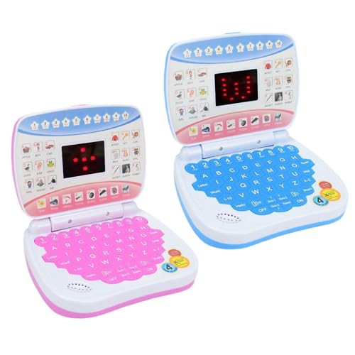 Laptop -Spielzeug Lernen - Kindertafel, Kindercomputer | Musikalisches Keyboard -Gerät, Interactive Study Gadget Plus Bildungsgeschenk für Mädchen, lustiges Vorschulwerkzeug, 3+ Jahre Kleinkind Laptop -Spielzeug Lernen - Kindertafel, Kindercomputer | Musikalisches Keyboard -Gerät, Interactive Study Gadget Plus Bildungsgeschenk für Mädchen, lustiges Vorschulwerkzeug, 3+ Jahre Kleinkind von Jubilofex