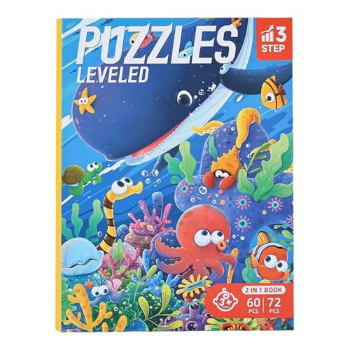 Magnetisches Puzzlebuch, Magnetpuzzles für Kinder | Bildungsspielzeug Buchaktivitäten Spiele für Kinder Mädchen Road Trip Car Ride Lernen Geburtstagsreisen von Jubilofex