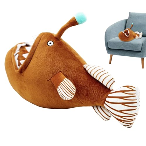Pincetto Plüsch - Kuscheltier Plüschtier, Kuscheltier | Lebensechte Plüschtiere Niedliche -Kreatur Kreatur Kissen für Kleinkinder, Gemütliche Fische Kuscheln Schlafen Entspannend von Jubilofex
