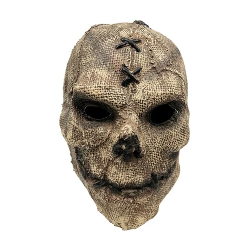 Spooky Face Maske - Halloween Wrap, Ghost Cover | Horror -Kostümschutz für Erwachsene Teenager Nacht Dress -up -Party, atmungsaktives Stoffschild für Cosplay Outdoor -Event -Schreckensfestival Outfit Spooky Face Maske - Halloween Wrap, Ghost Cover | Horror -Kostümschutz für Erwachsene Teenager Nacht Dress -up -Party, atmungsaktives Stoffschild für Cosplay Outdoor -Event -Schreckensfestival Outfit von Jubilofex