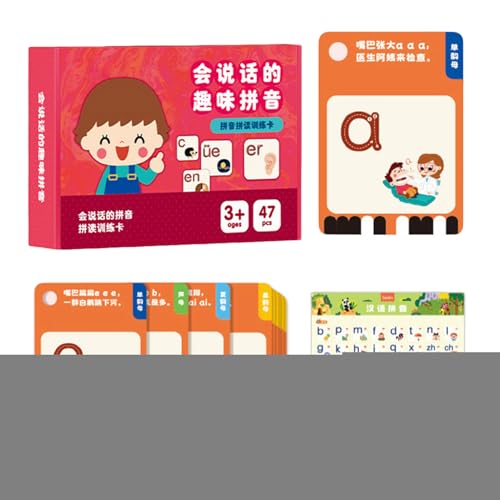 Vorschulen -Flash -Karten - Lesen Von Flash -Karten | Bildungsspielzeug Frühkindliche Lernmaschine Für 4 Bis 6 Jahre Mädchen Klassenzimmer Kindergärtner -Vo Vorschulen -Flash -Karten - Lesen Von Flash -Karten | Bildungsspielzeug Frühkindliche Lernmaschine Für 4 Bis 6 Jahre Mädchen Klassenzimmer Kindergärtner -Vo von Jubilofex