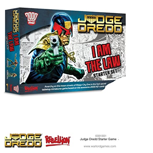 Warlord Games - Judge Dredd: Starter Game I Am The Law! (651510001) von Warlord Games