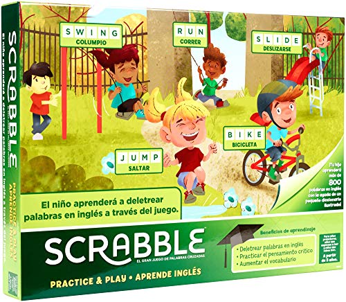 Juegos Mattel Games Scrabble Englisches Lernen (Mattel GGB31) von Juegos Mattel