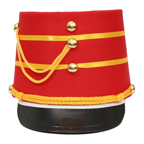 Jugaoge Unisex Großer Zylinder Hut mit breiter Krempe Damen Herren Britische Soldaten Militärische Uniformen Kostümzubehör Rot L Jugaoge Unisex Großer Zylinder Hut mit breiter Krempe Damen Herren Britische Soldaten Militärische Uniformen Kostümzubehör Rot L von Jugaoge