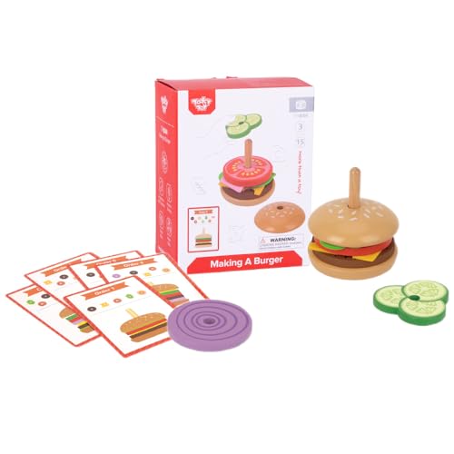 Juguetoon Stapelbarer Burger Spiel Juguetoon Stapelbarer Burger Spiel von Juguetoon