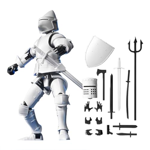Jukeoiu Aktionsfiguren - Desktoppfigur Zierfiguren Spielzeug,Flexibles Bausatz Modell Mittelalter Deko Für Schreibtisch Bücherregal Nachttisch Jukeoiu Aktionsfiguren - Desktoppfigur Zierfiguren Spielzeug,Flexibles Bausatz Modell Mittelalter Deko Für Schreibtisch Bücherregal Nachttisch von Jukeoiu