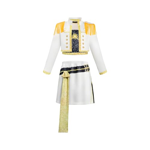 Jukeoiu Dämonenjäger-Kostüm, Für Mädchen, Anime-Jäger, Cosplay-Kostüm, Halloween Party, Karneval, 3-teiliges Performance-Outfit Für Kinder, Festivals, Tägliche Verschleiß Jukeoiu Dämonenjäger-Kostüm, Für Mädchen, Anime-Jäger, Cosplay-Kostüm, Halloween Party, Karneval, 3-teiliges Performance-Outfit Für Kinder, Festivals, Tägliche Verschleiß von Jukeoiu