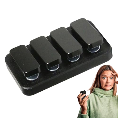Jukeoiu Fidget Toys Für Erwachsene,Metallischer Schieber Fidget - Neuheit Spielspaß Für Meditation Konzentration Büro Schule Wartezeit Pendler Jukeoiu Fidget Toys Für Erwachsene,Metallischer Schieber Fidget - Neuheit Spielspaß Für Meditation Konzentration Büro Schule Wartezeit Pendler von Jukeoiu