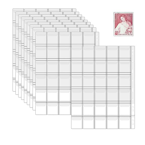 Jukeoiu Münzsammelbuch,Münzsammlerbuch | Tragbares transparentes Währungssammelbuch, Neujahrsgeschenk für Liebhaber von Papiergeld-Briefmarken von Jukeoiu