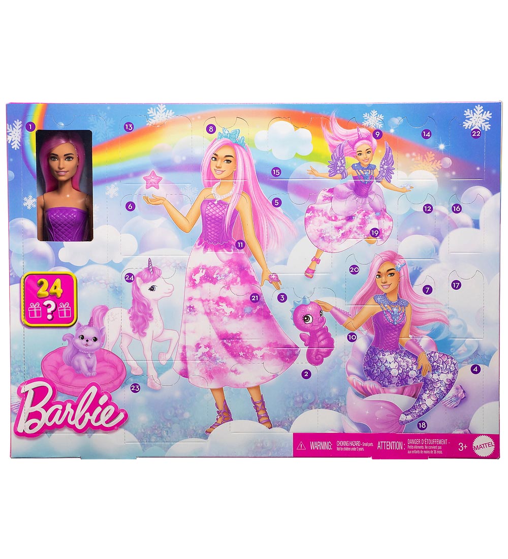 Barbie Fantasy Adventskalender - 24 Türchen - Julekalender - One Size - Kalender Barbie Fantasy Adventskalender - 24 Türchen - Julekalender - One Size - Kalender von Julekalender