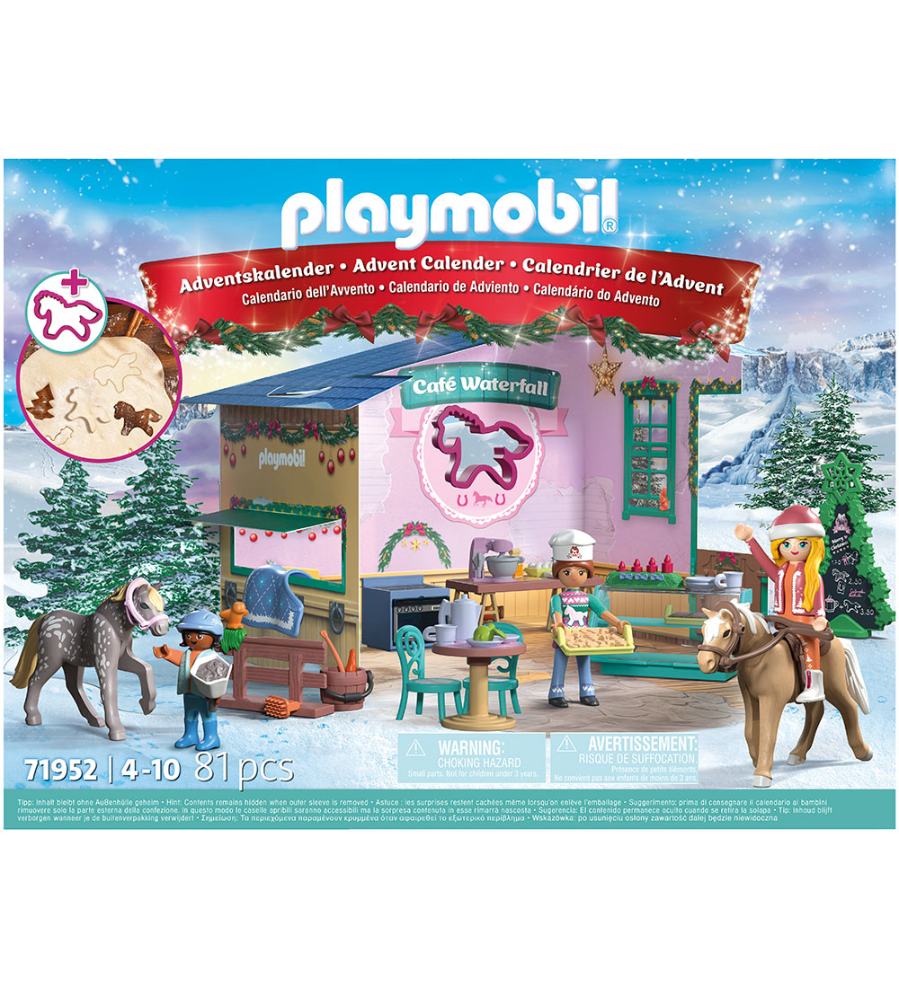 Playmobil Adventskalender - 24 Türchen - Backen im Ridecafé 7195 - Julekalender - One Size - Kalender Playmobil Adventskalender - 24 Türchen - Backen im Ridecafé 7195 - Julekalender - One Size - Kalender von Julekalender