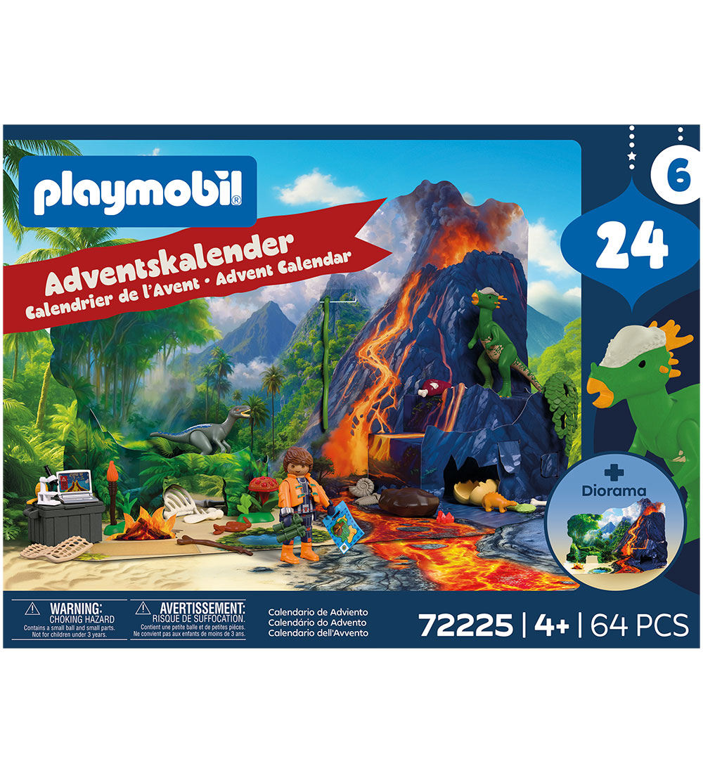 Playmobil Adventskalender - 24 Türchen - Dino Expedition 72225 - Julekalender - One Size - Kalender Playmobil Adventskalender - 24 Türchen - Dino Expedition 72225 - Julekalender - One Size - Kalender von Julekalender