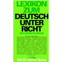 Lexikon zum Deutschunterricht von Julius Beltz GmbH & Co. KG