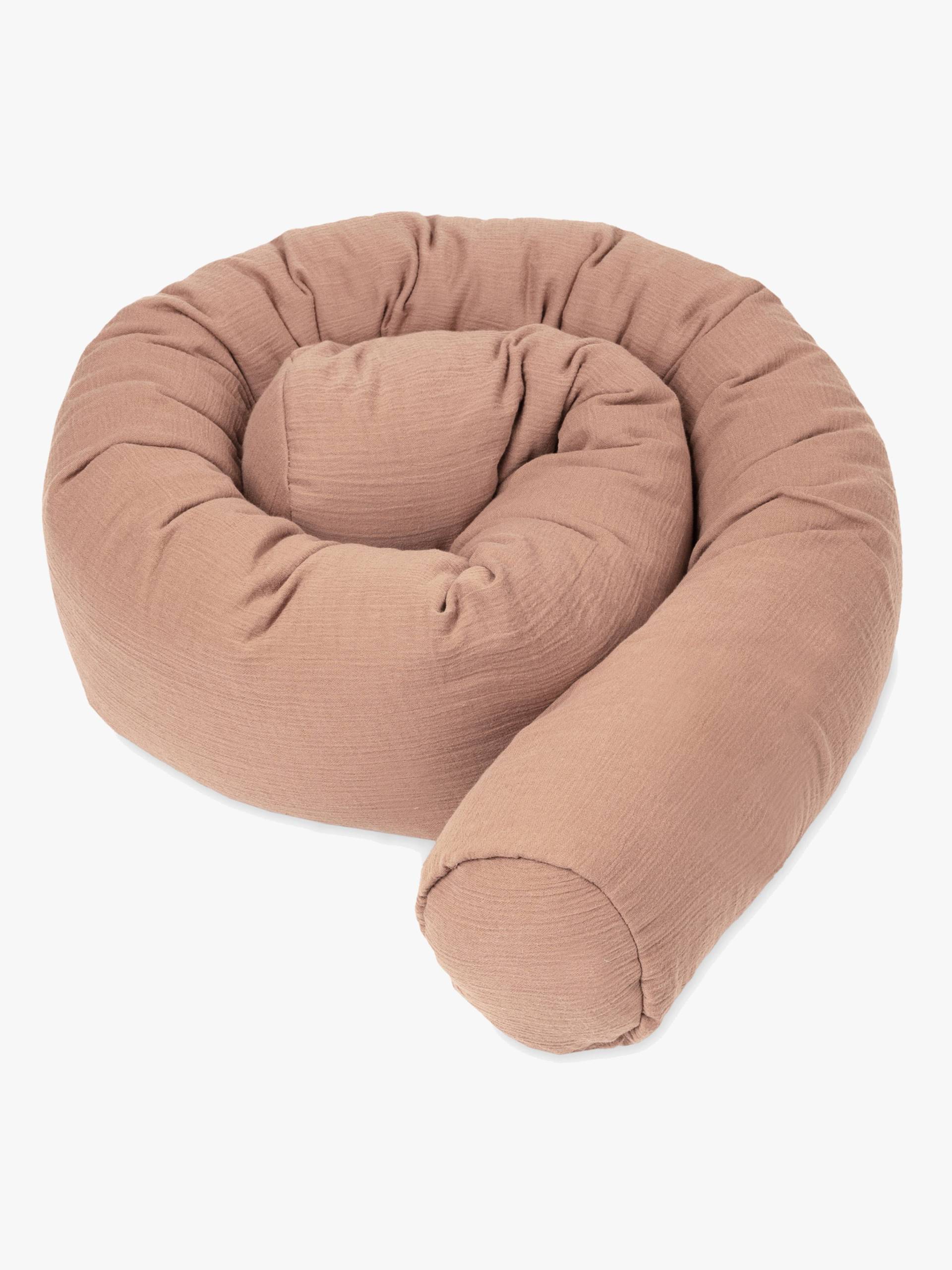 Julius Zöllner Bettschlange Muslin, Dune von Julius Zöllner