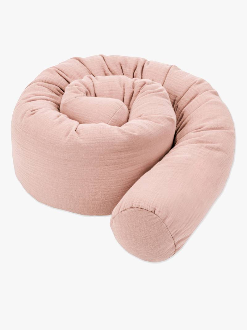 Julius Zöllner Bettschlange Muslin, Dusty Rose von Julius Zöllner