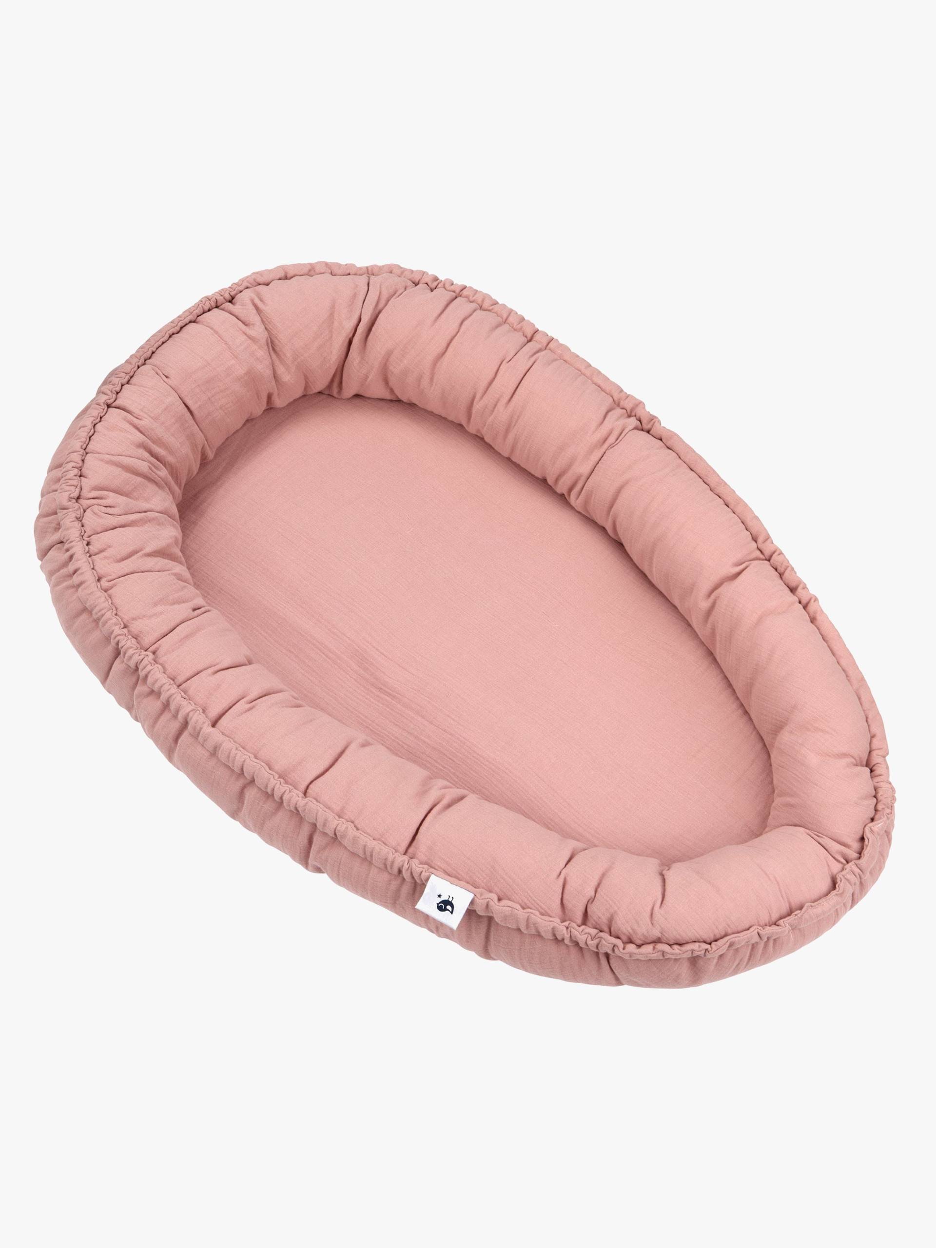 Julius Zöllner NIDO Muslin Babynest, Dusty Rose von Julius Zöllner