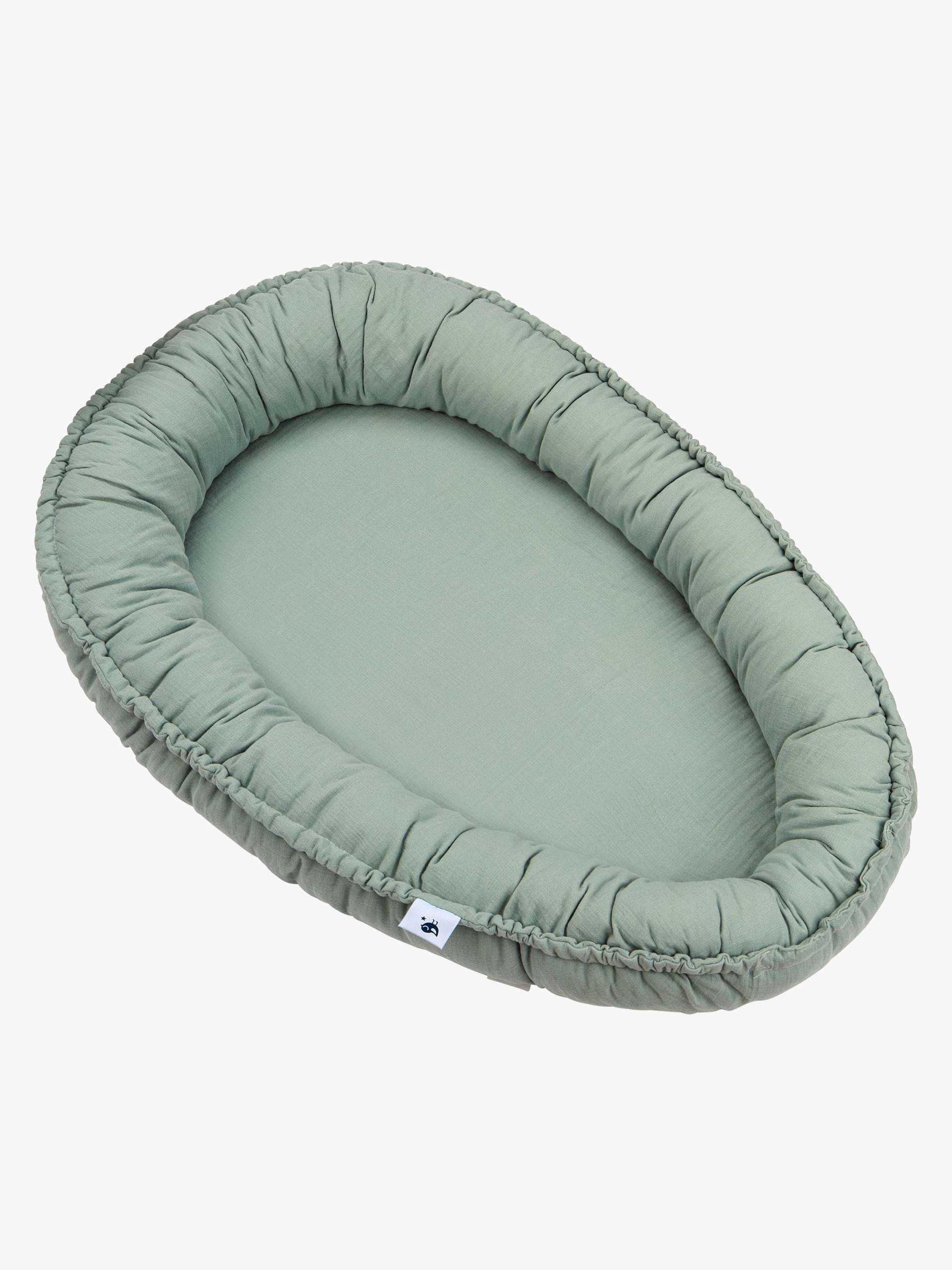 Julius Zöllner NIDO Muslin Babynest, Green von Julius Zöllner